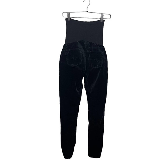 A Pea in a Pod X AG Adriano Goldschmied Farrah Skinny Velvet Pants Size 29 - Picture 7 of 8